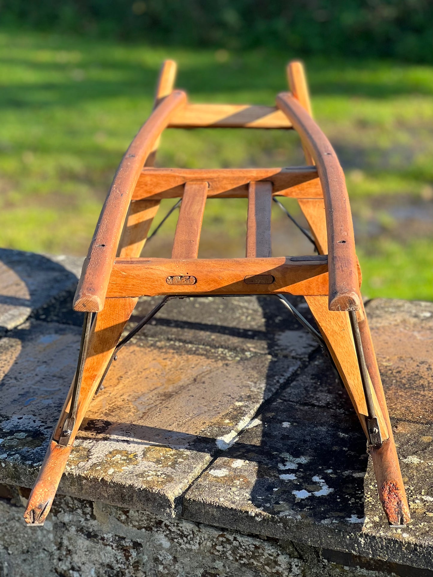 Vintage Wood Sled