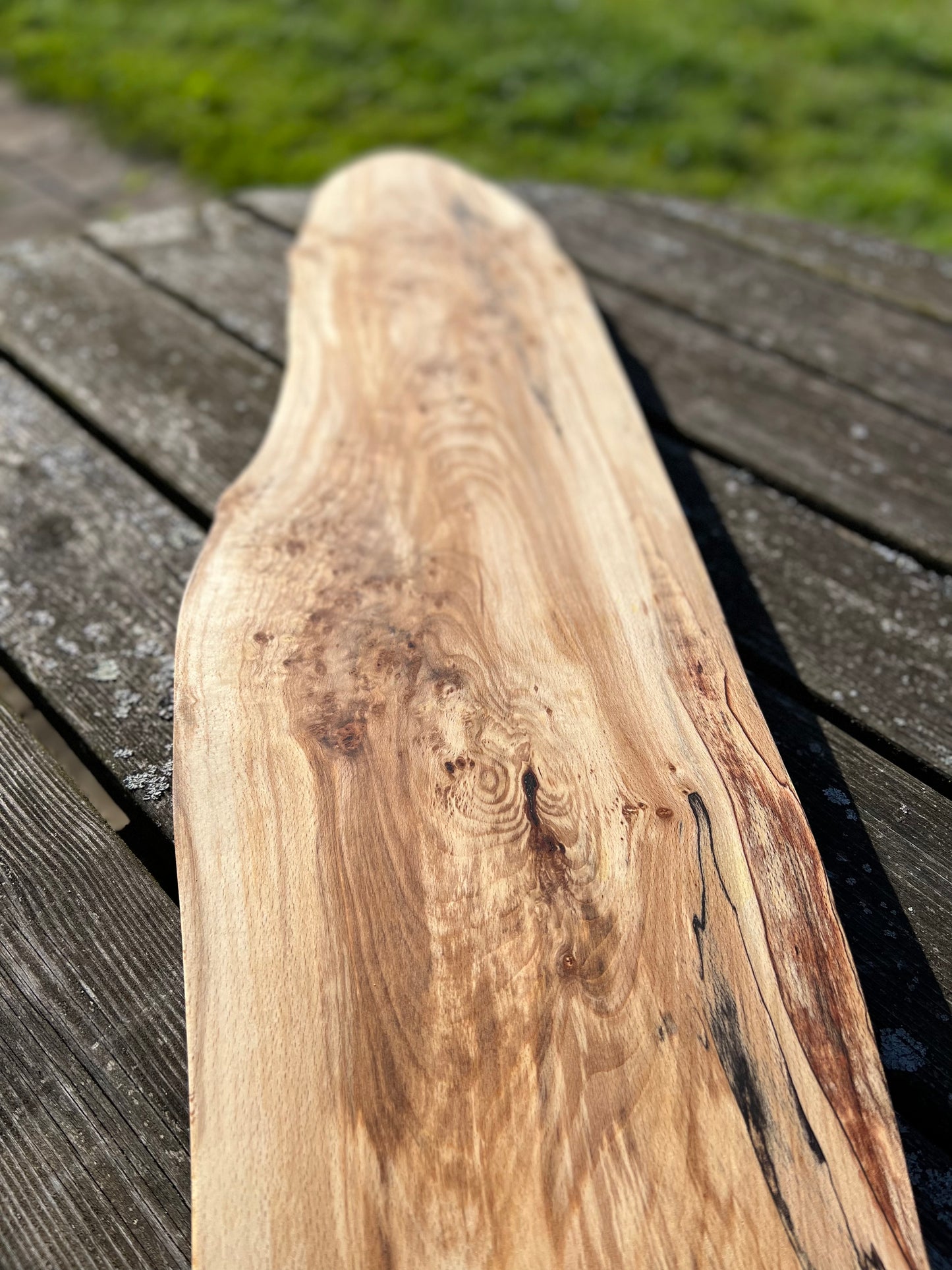 Spalted Beech Grazing Board 133