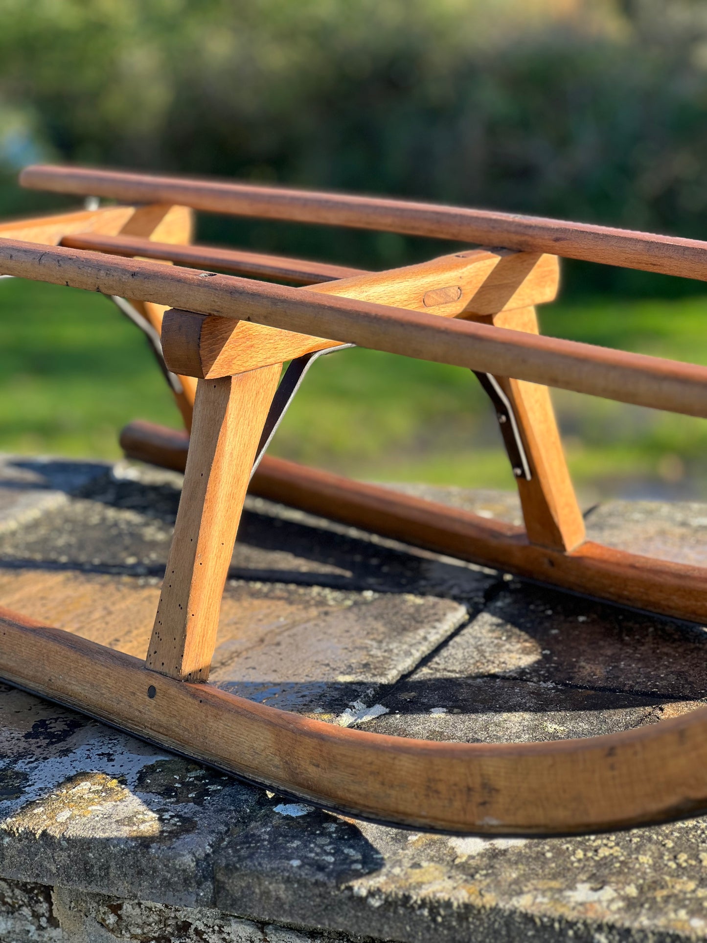 Vintage Wood Sled