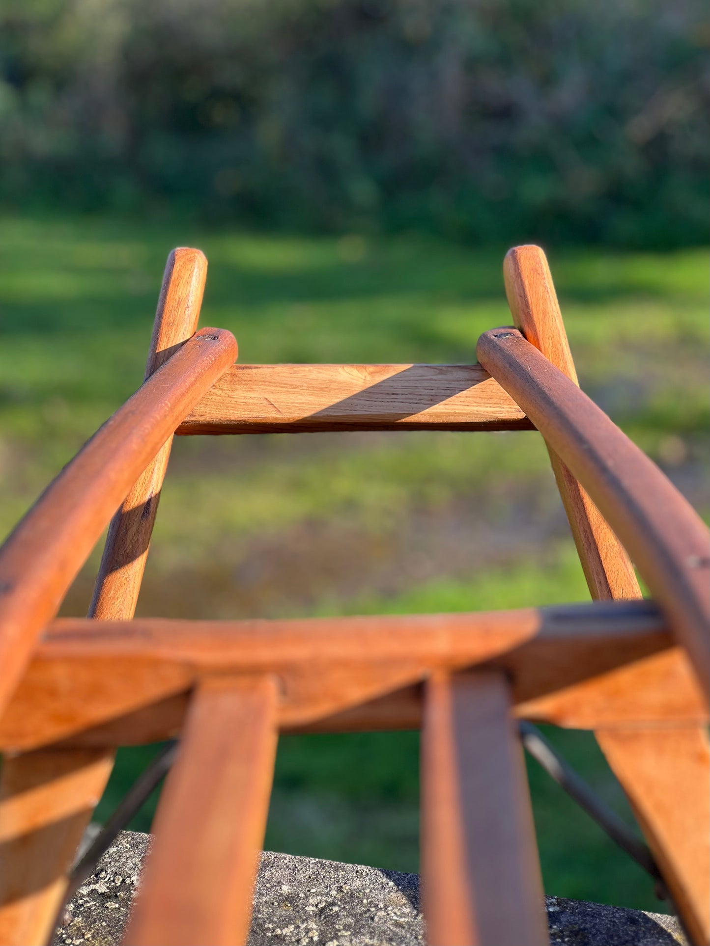 Vintage Wood Sled