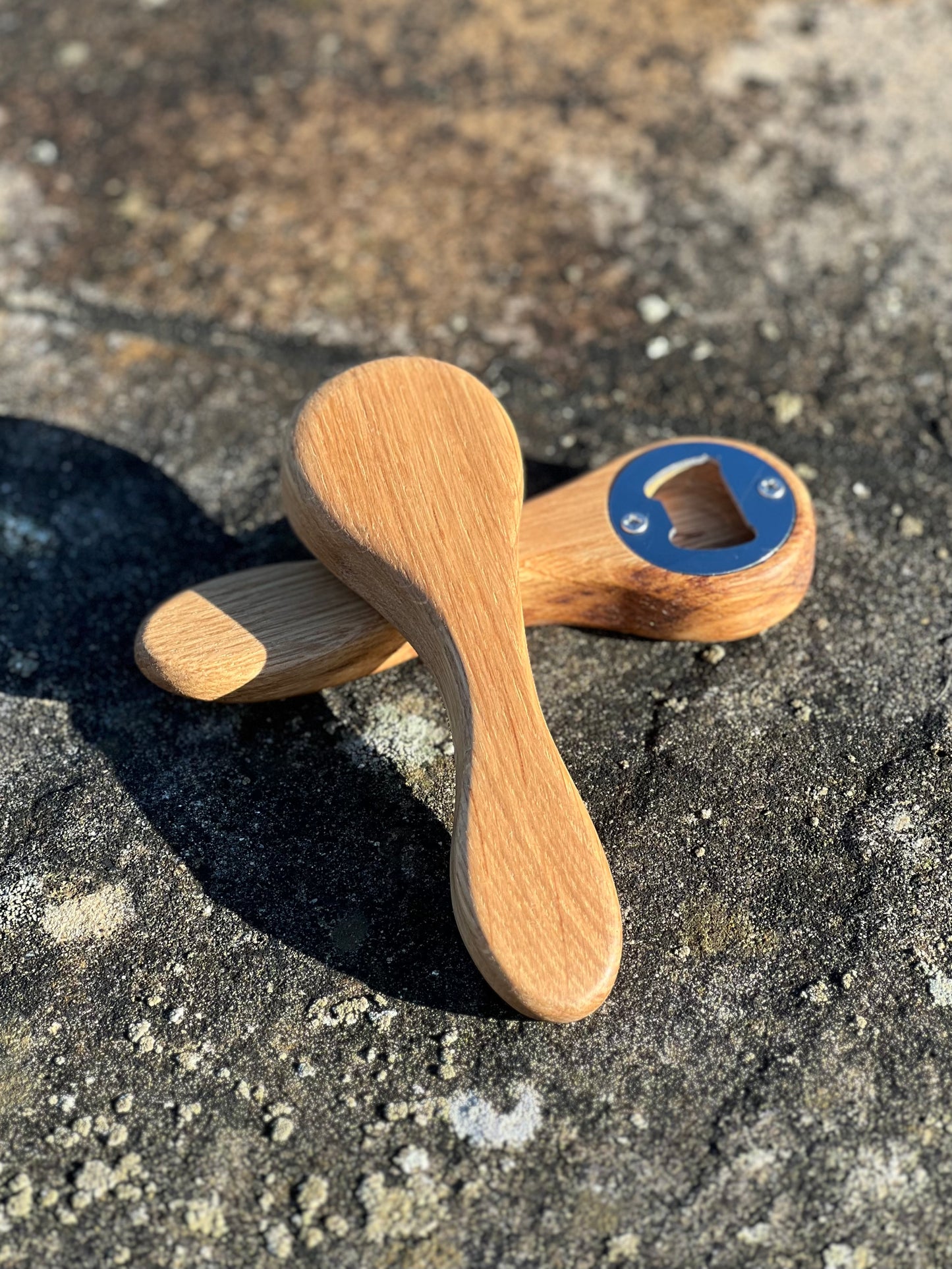 Oak Bottle Opener