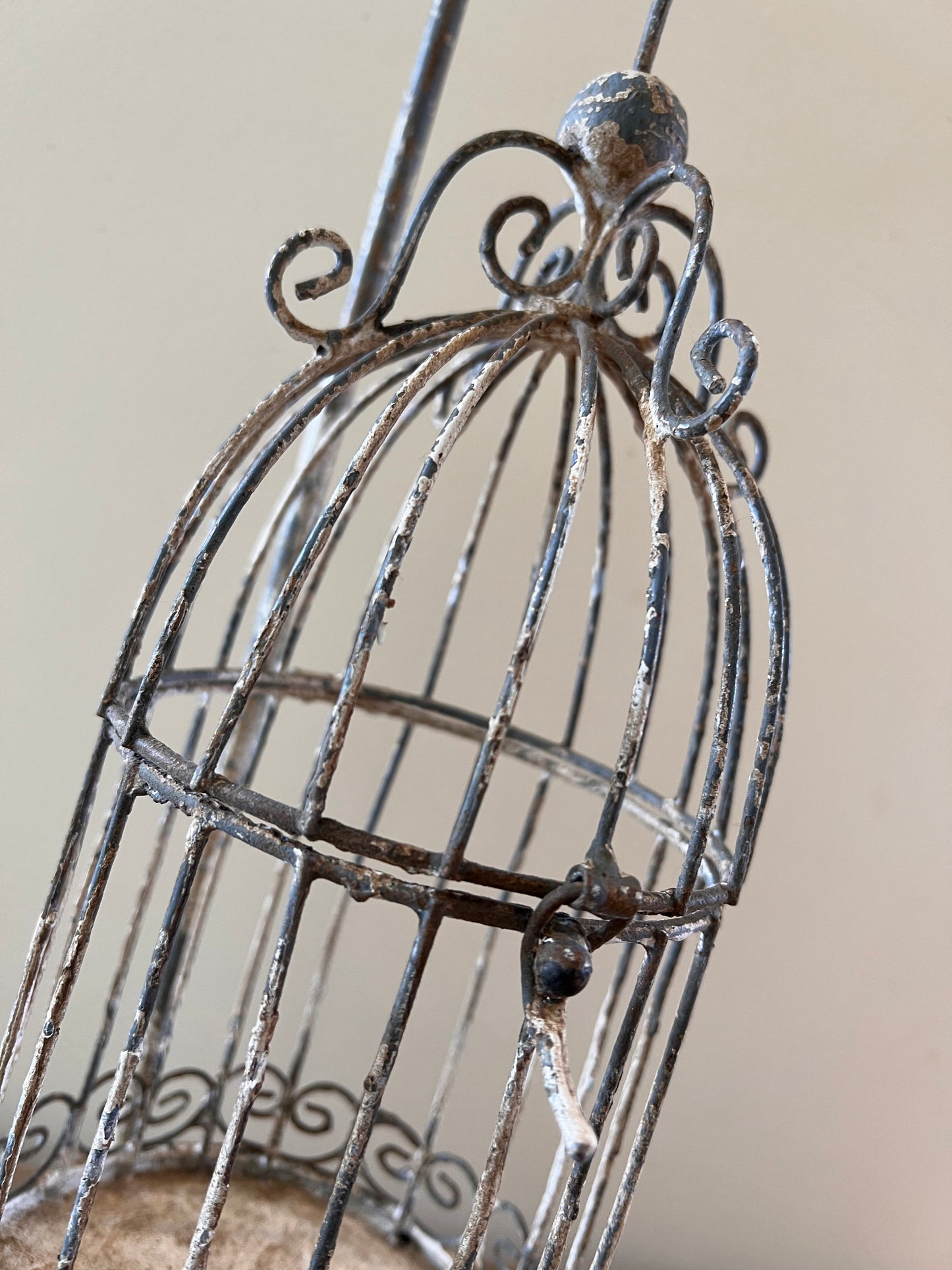 Hanging Bird Cage Candle Holder