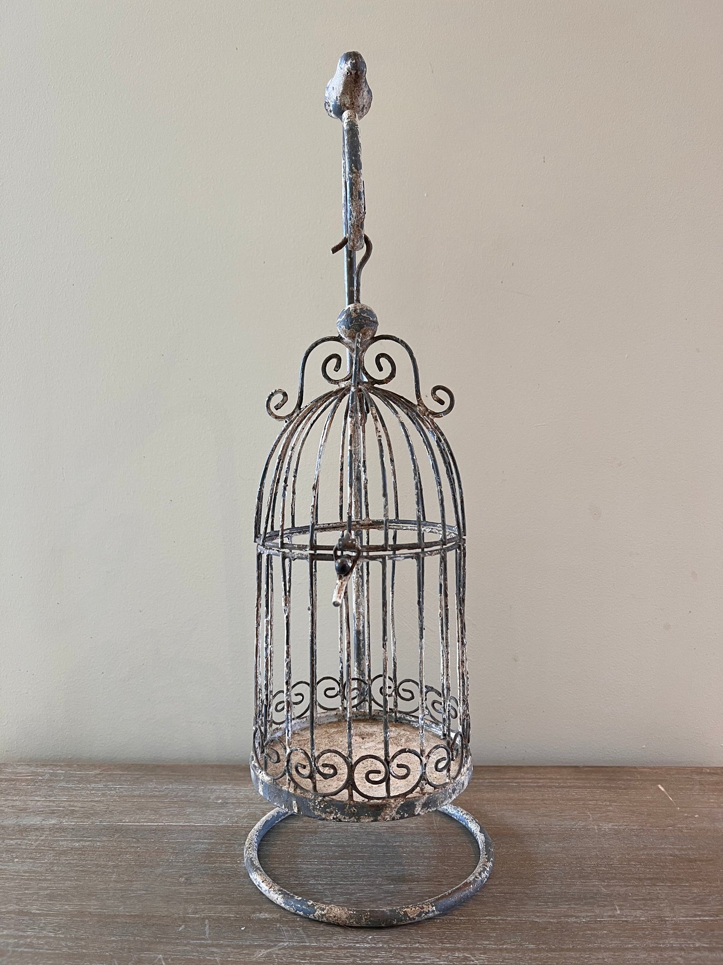 Hanging Bird Cage Candle Holder