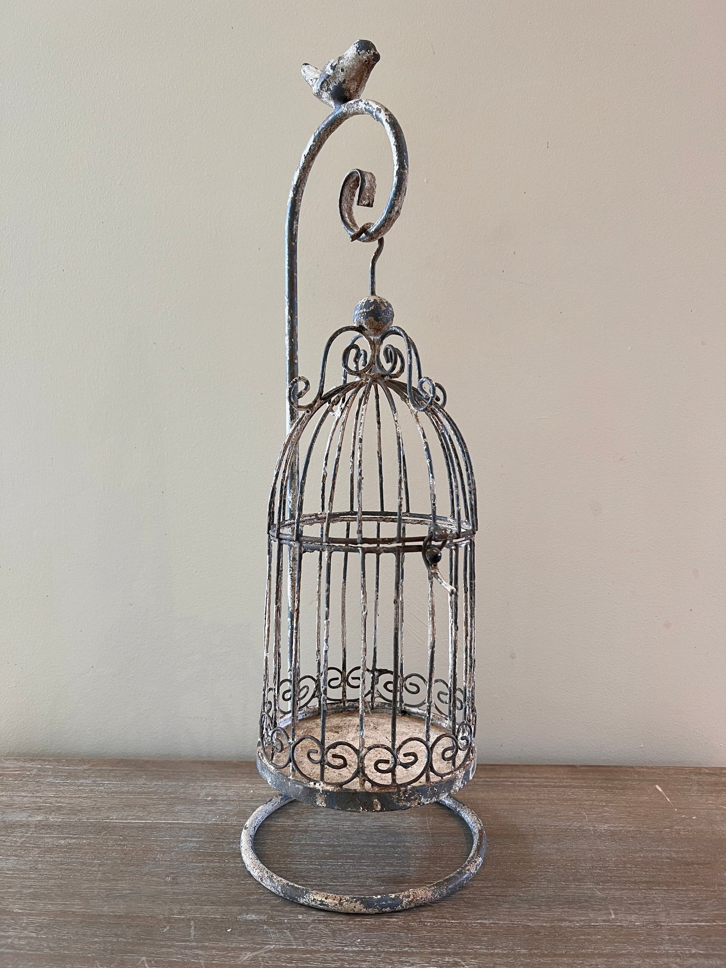 Hanging Bird Cage Candle Holder