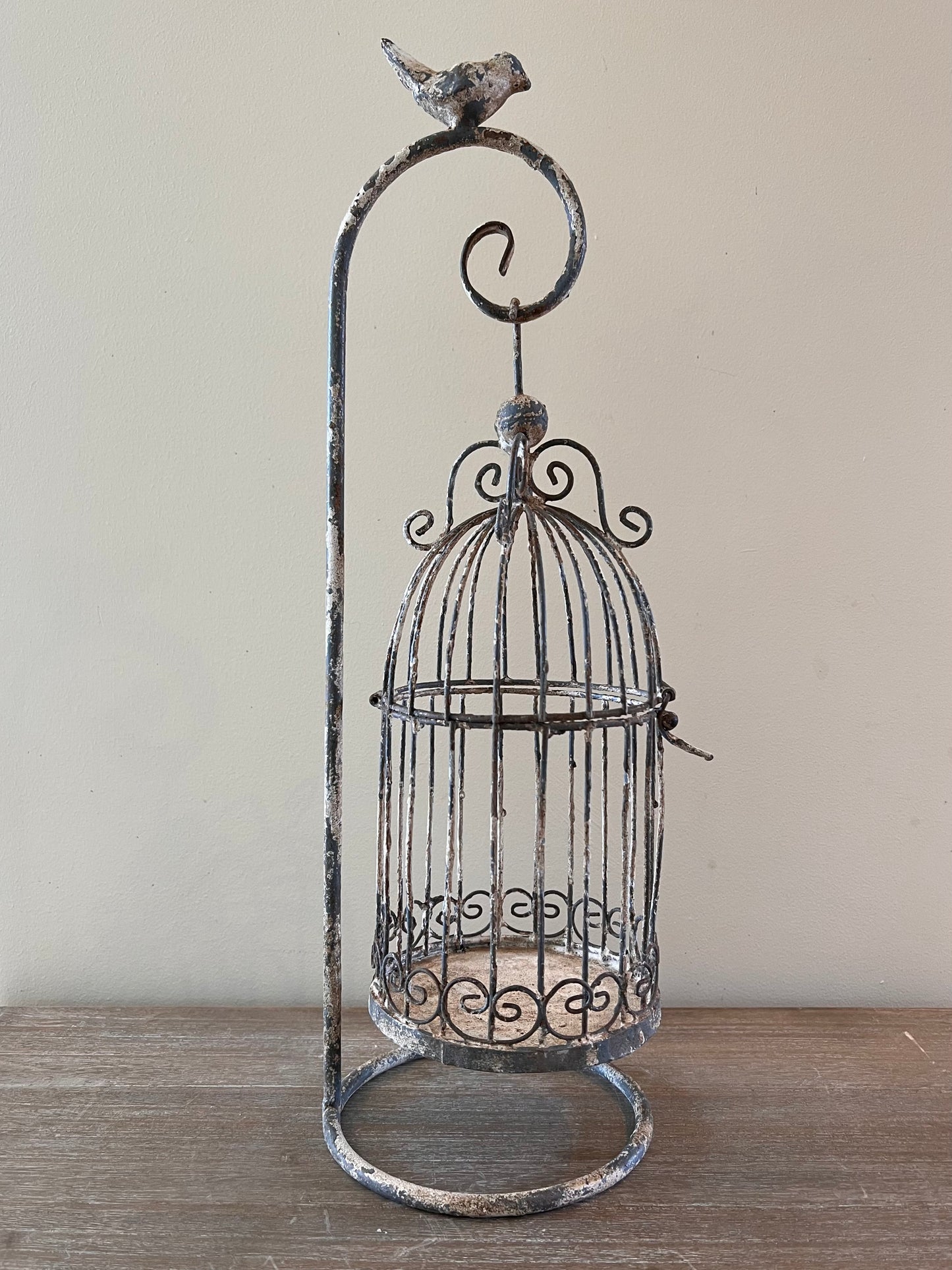 Hanging Bird Cage Candle Holder