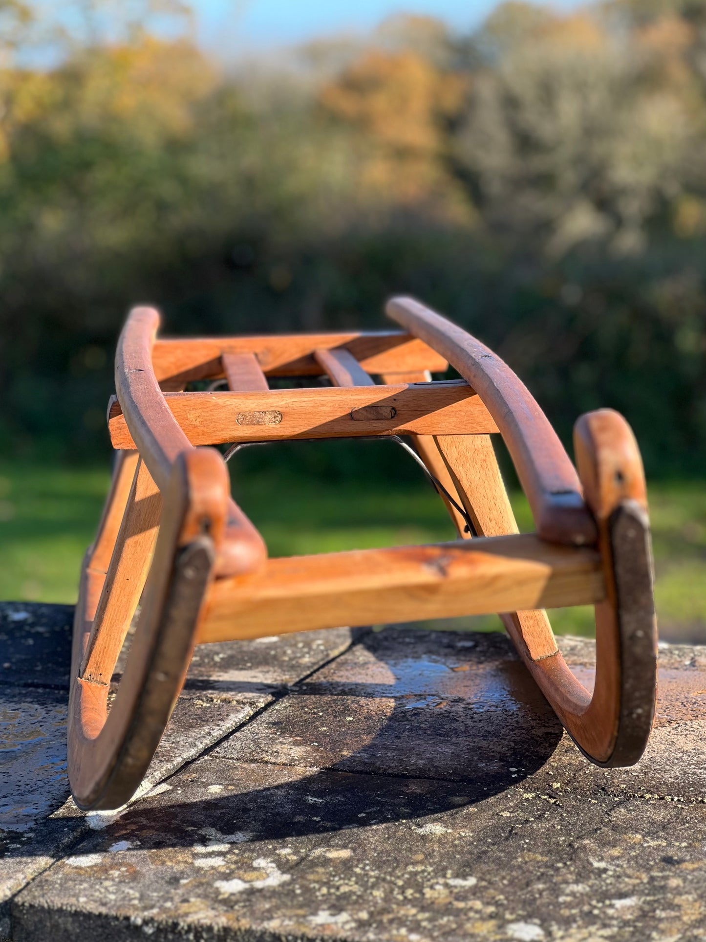 Vintage Wood Sled