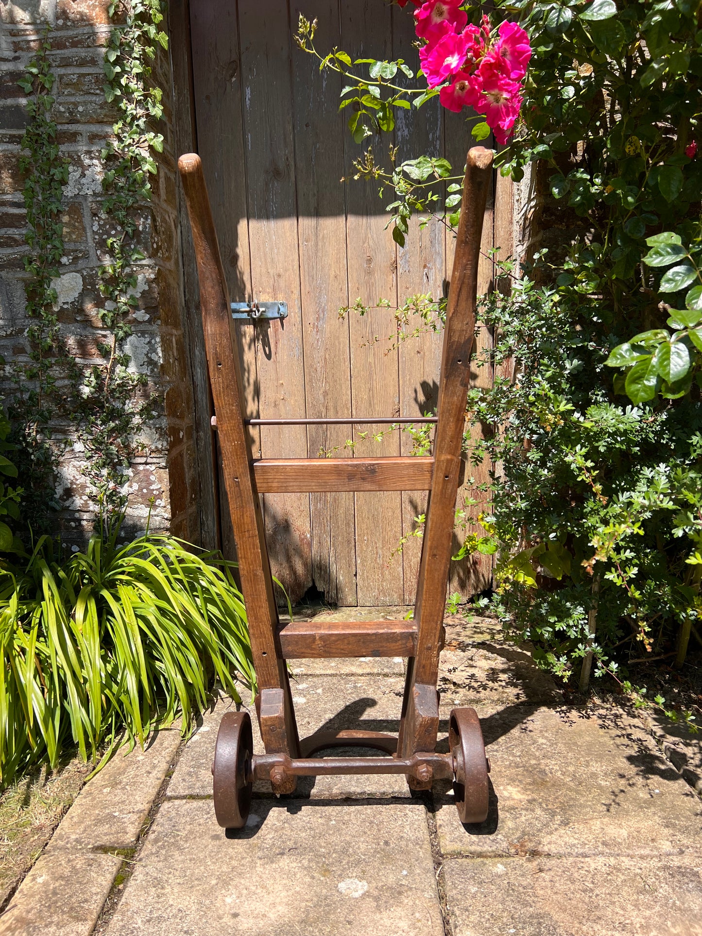 Vintage George VI Railway Porters Trolley