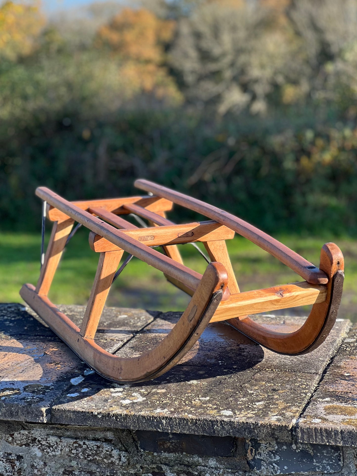 Vintage Wood Sled