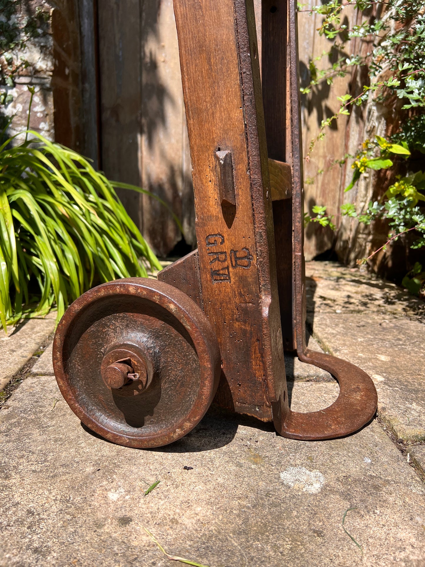 Vintage George VI Railway Porters Trolley