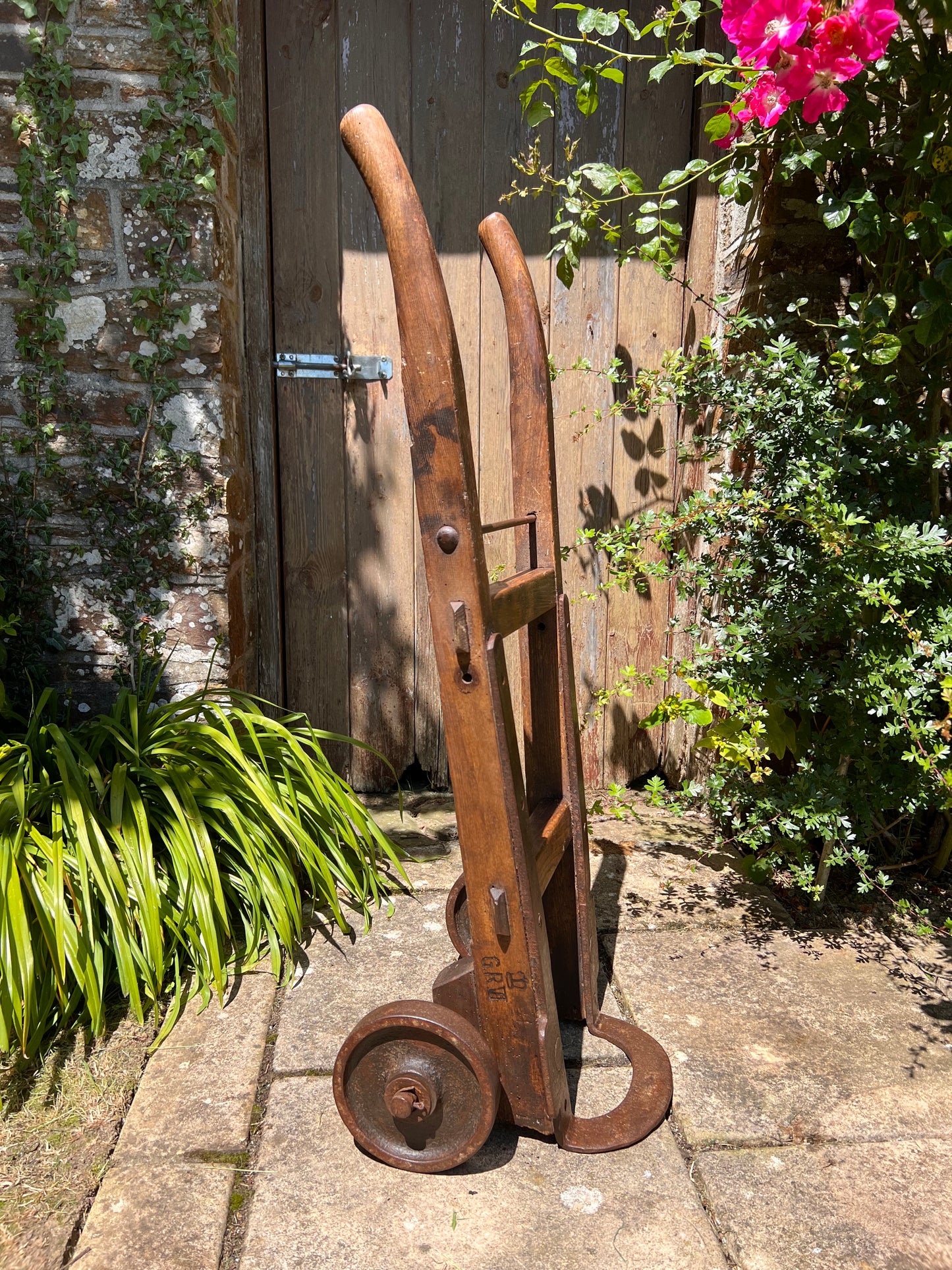 Vintage George VI Railway Porters Trolley