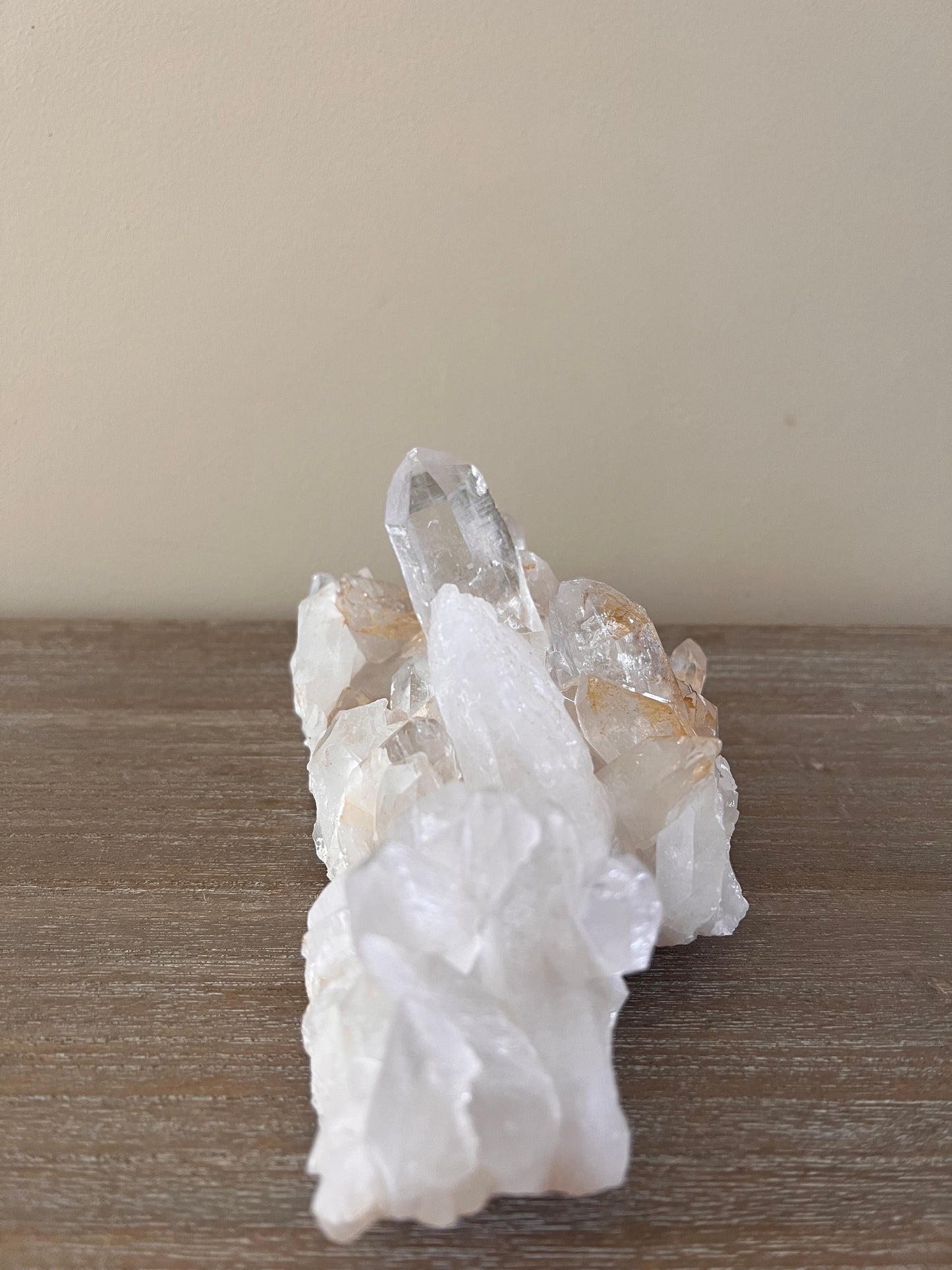 Quartz Cluster Crystal