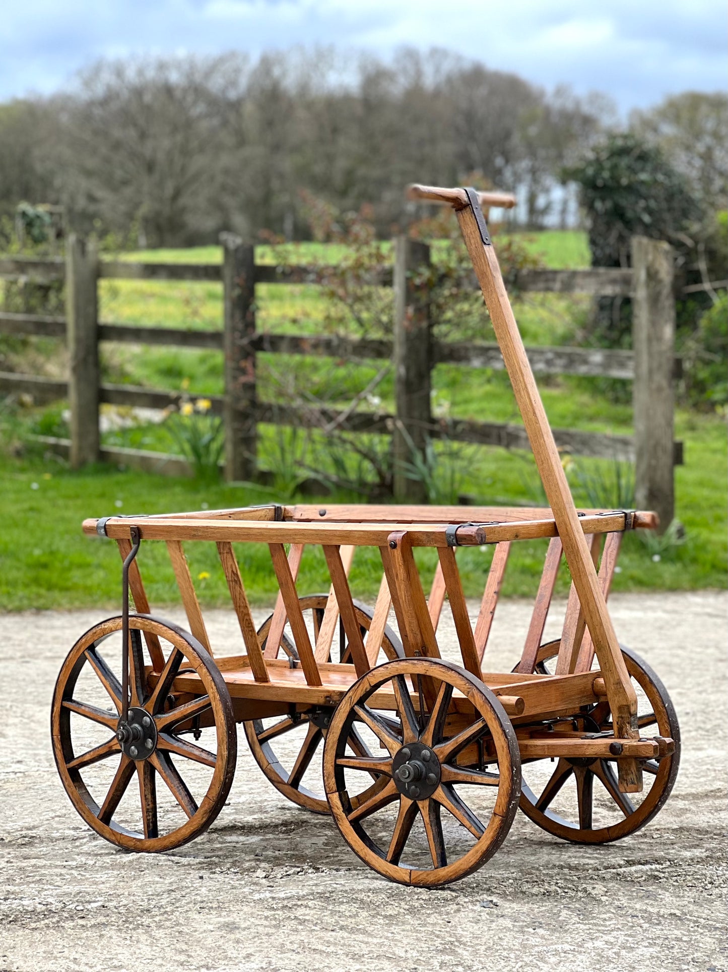 Vintage Dog Cart