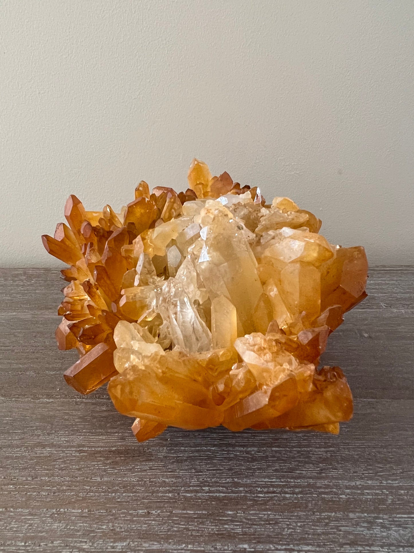 Golden Healer Quartz Crystal Cluster