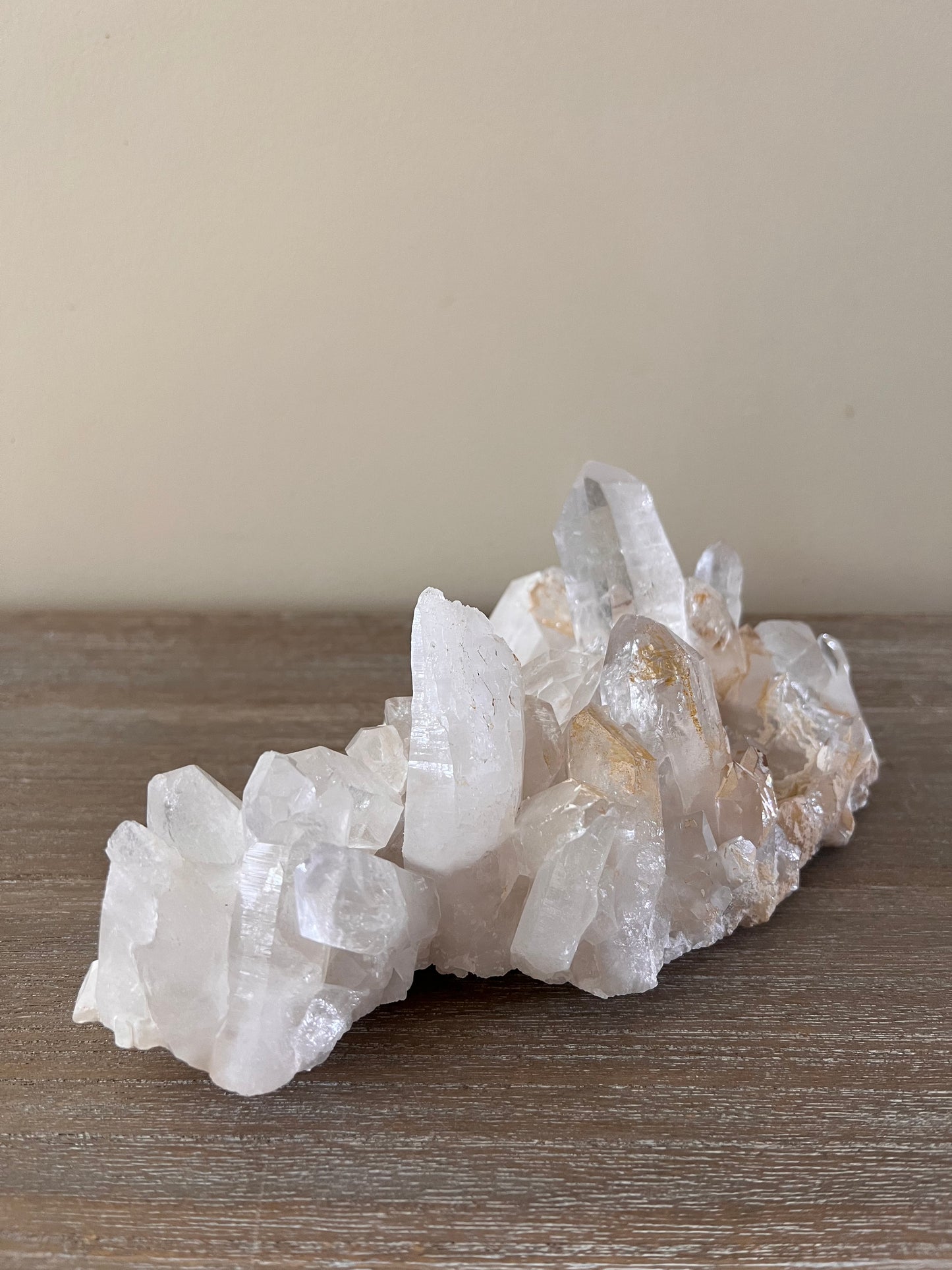 Quartz Cluster Crystal