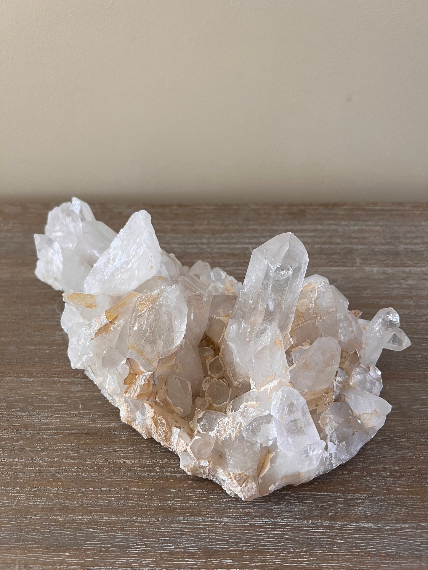 Quartz Cluster Crystal