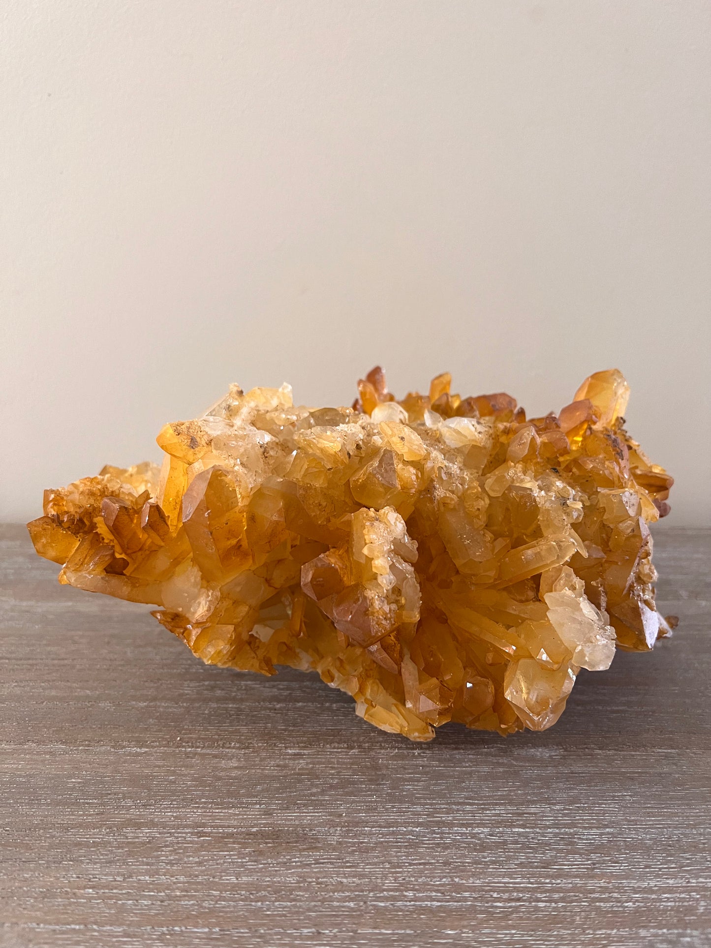 Golden Healer Quartz Crystal Cluster